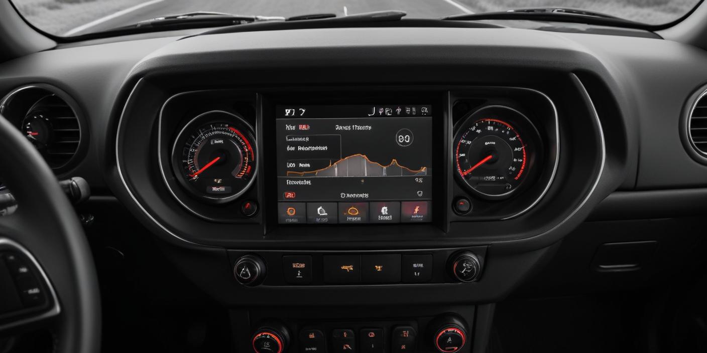 Jeep dashboard displaying the 'Start Not Ready Battery Protection Mode'