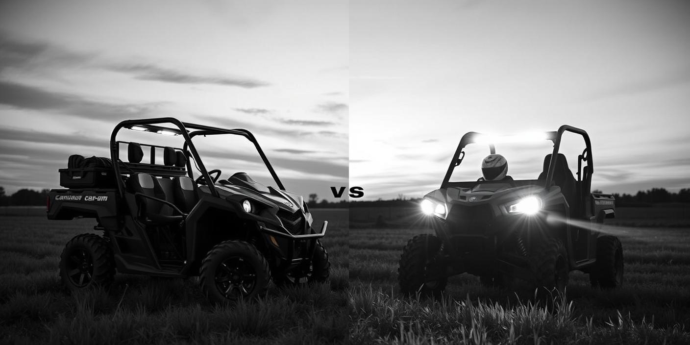 can am defender vs can am commander