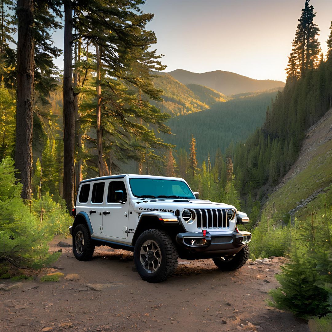 white jeep