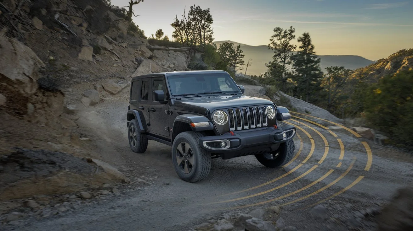 an image of a Jeep navigating a rugged