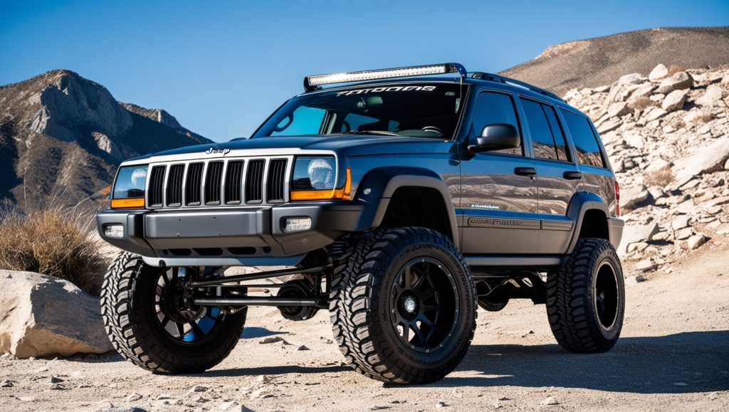 Jeep WJ 4 Inch Lift with 33s