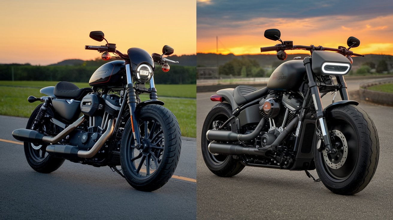 harley davidson sportster s vs fat bob