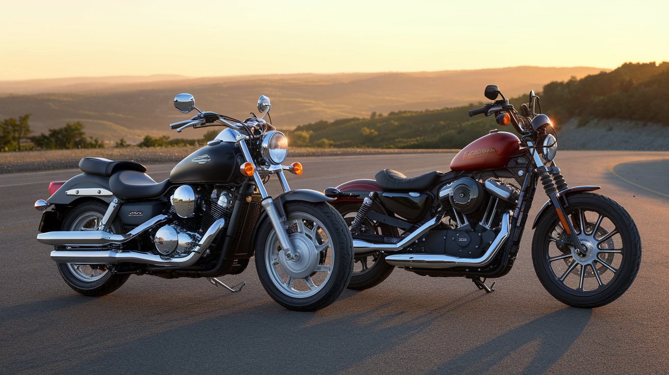 honda shadow vs harley sportster