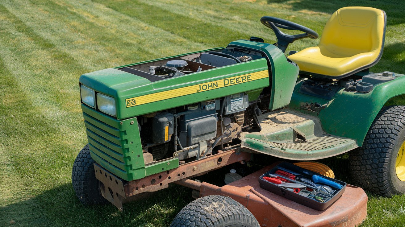 john deere x330 problems