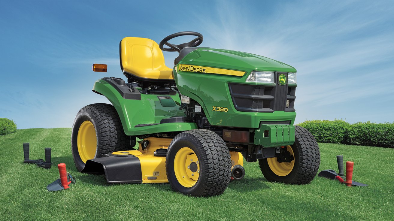 john deere x390 problems
