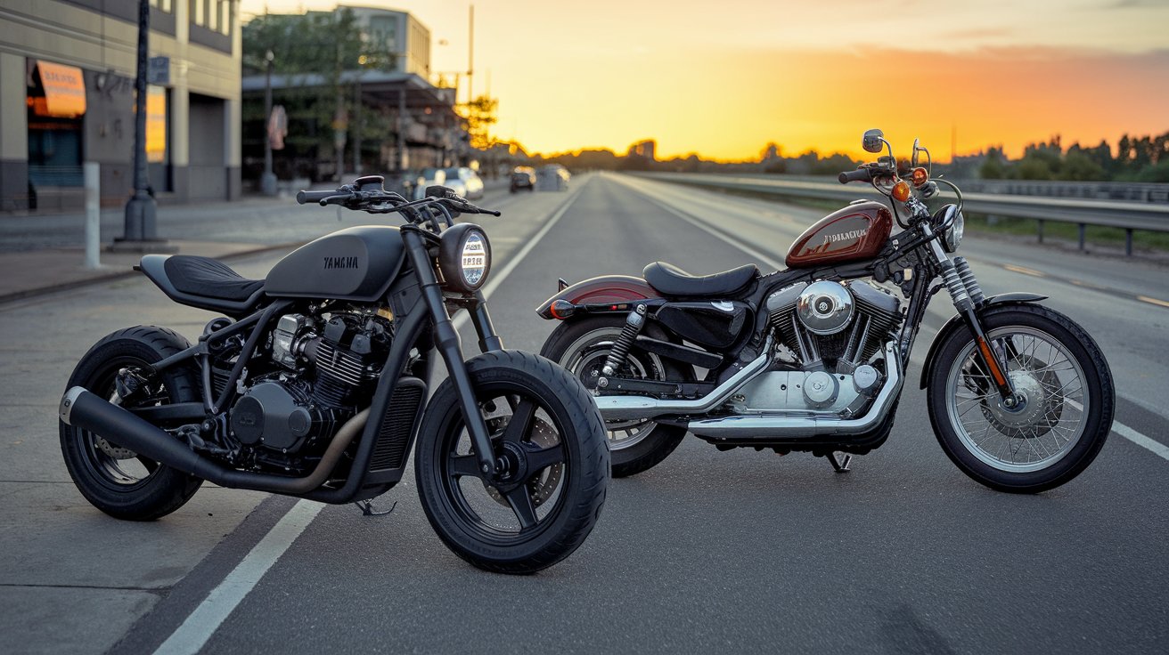 yamaha bolt vs sportster 1200